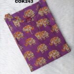 KALAMKARI COTTON KURTI-COK243