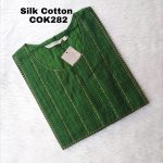 SILK COTTON KURTIS- COK282