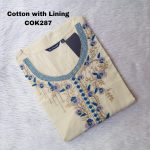 COTTON KURTIS- COK287