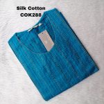 SILK COTTON KURTIS- COK288