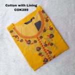 COTTON KURTIS- COK289