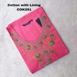COTTON KURTIS- COK291