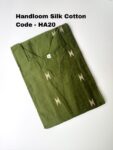 HANDLOOM SILK COTTON KURTI -HA20