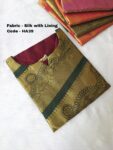 RAW SILK KURTI -HA39