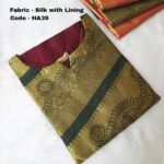 RAW SILK KURTI -HA39