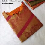 RAW SILK KURTI -HA40