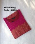 HANDLOOM RAW SILK KURTI -HA59