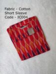 IKKAT COTTON KURTI-IC004