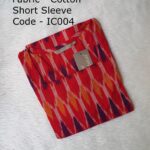 IKKAT COTTON KURTI-IC004