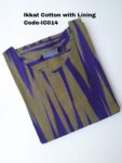 IKKAT COTTON KURTI-IC014