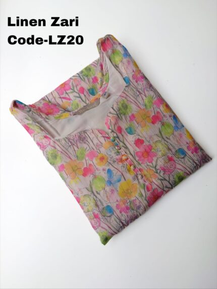 LINEN ZARI KURTI -LZ20