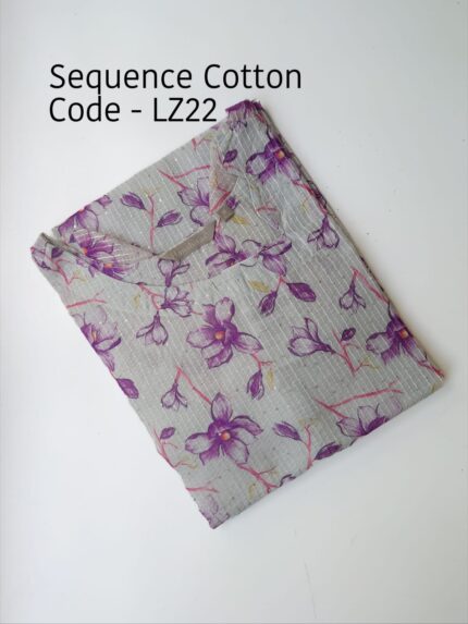 SEQUENCE COTTON KURTI -LZ22