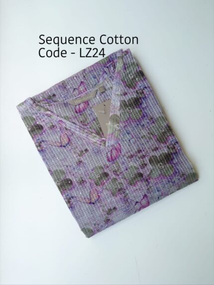 SEQUENCE COTTON KURTI -LZ24