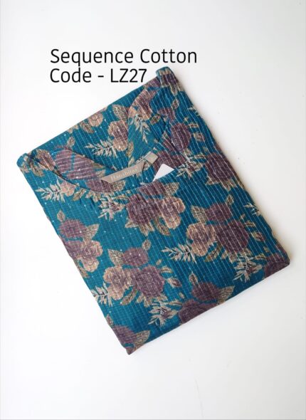 SEQUENCE COTTON KURTI -LZ27