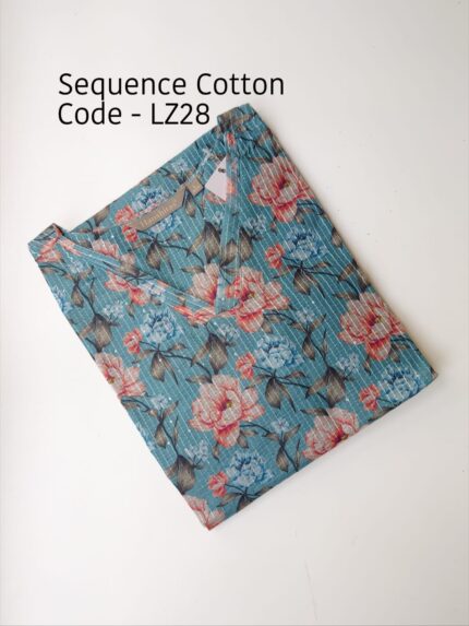 SEQUENCE COTTON KURTI -LZ28