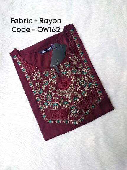 OFFICE WEAR KURTI-OW162