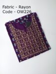 OFFICE WEAR KURTI-OW226