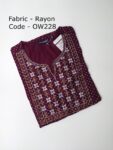 OFFICE WEAR KURTI-OW228