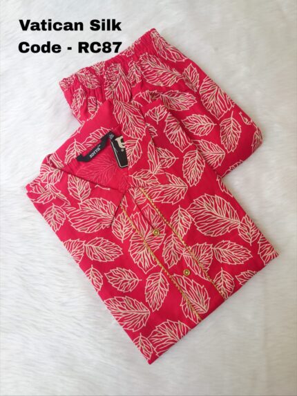 VATICAN SILK COORD SET -RC87