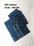 SILK COTTON KURTI -RK106