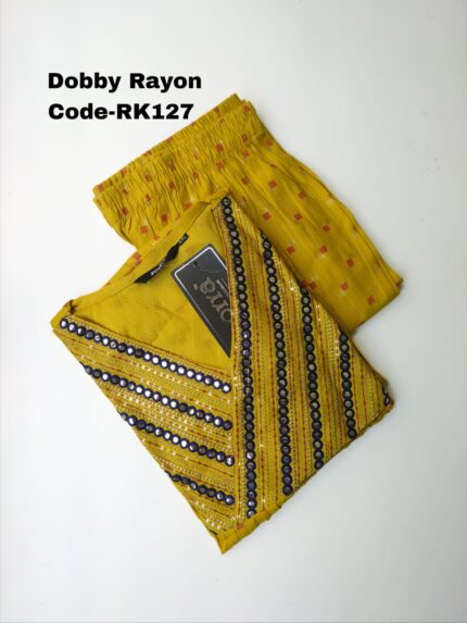 DOBBY RAYON CO-ORD SET-RK127