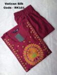 VATICAN SILK KURTI SET-RK161