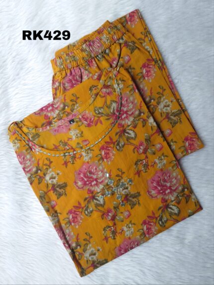 COTTON COORDSET -RK429