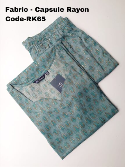 CAPSULE RAYON KURTI -RK65