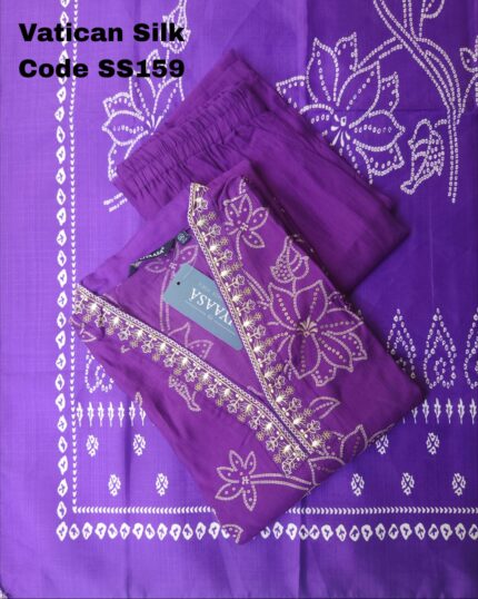 VATICAN SILK SALWR SET-SS159