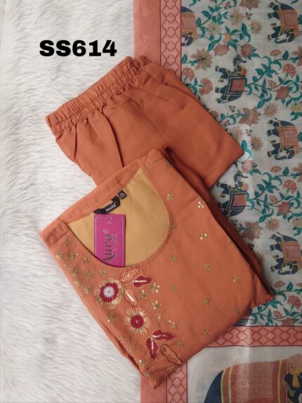 MUL CHANDERI SALWAR SET-SS614