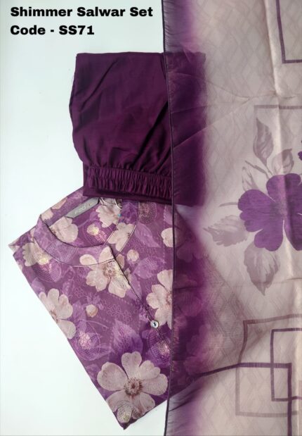 SHIMMER SALWAR SET -SS71