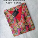 SLUB SILK KURTI -SSK06