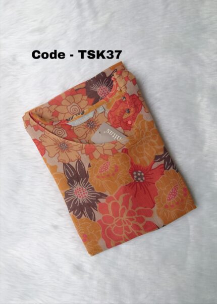 TISSSUE SILK KURTI -TSK37
