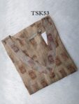 TISSSUE SILK KURTI -TSK53