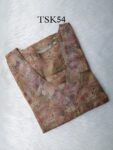 TISSSUE SILK KURTI -TSK54