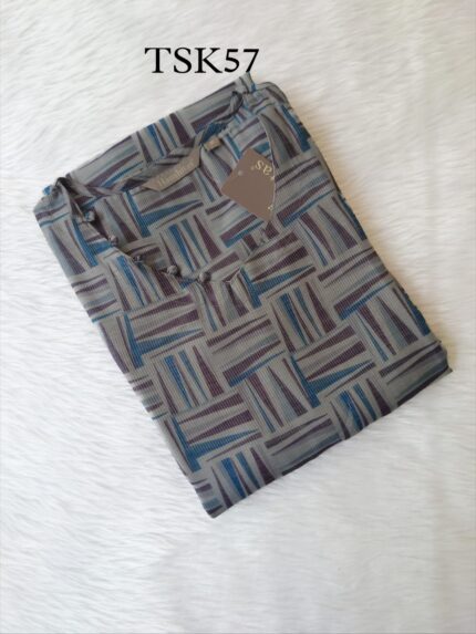 TISSSUE SILK KURTI -TSK57