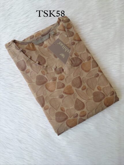 TISSSUE SILK KURTI -TSK58
