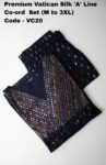 VATICAN SILK CO-ORD SET-VC20