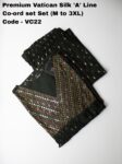 VATICAN SILK CO-ORD SET-VC22