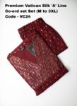 VATICAN SILK CO-ORD SET-VC24