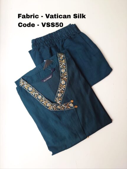 VATICAN SILK KURTI SET -VSS50