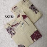 A-LINE COTTON CO-ORD SET -RK483
