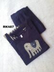 VARTICAN SILK CO-ORD SET -RK487