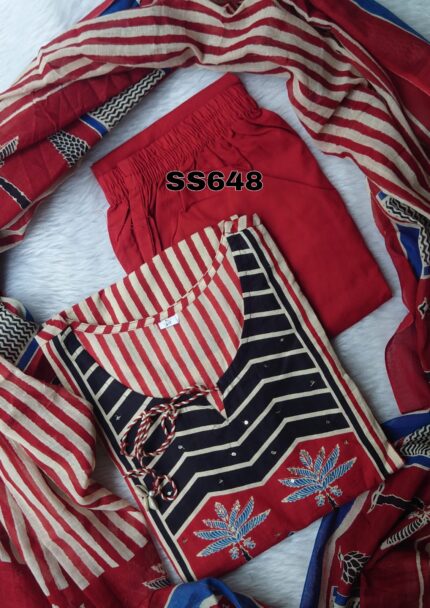 COTTON SALWAR SET -SS648
