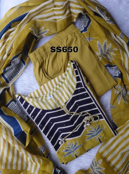 COTTON SALWAR SET -SS650