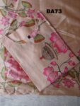 TUSSAR SILK KURTI WITH DUPATTA- BA73