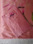 TUSSAR SILK KURTI WITH DUPATTA- BA74