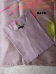 TUSSAR SILK KURTI WITH DUPATTA- BA78