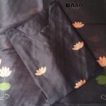 TUSSAR SILK KURTI WITH DUPATTA- BA80