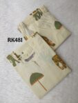 A-LINE COTTON CO-ORD SET -RK481